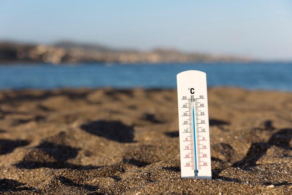 Mare e aumento della temperatura